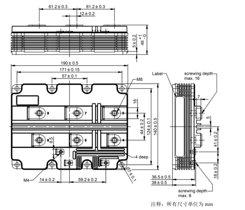 Igbt Module Ymif A Crrc World E To